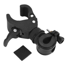 Duurzame fietslampclip, universele draaibare beugel voor sturen met een diameter van 20-35 mm, 360 graden draaibare fietslampbevestiging zorgt voor