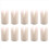 10x Real Bone Banjo 5Th String Nut for 5 String Banjo 5x3mm 1