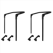 2X Foldable Folding Cart Push Handle Extendable Cart Trolley Handle Accessories Wagon Cart Equipment