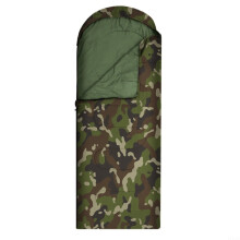 Camouflage Sleeping Bag AllSeason Waterproof 170T Polyester Portable Carry Bag Jungle Camouflage 180+30X75Cm