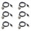 6X GM861 USB Interface 1D/2D Bar Code QR Code Barcode Scanner Module Stainless Steel Thread with Fill Light 1