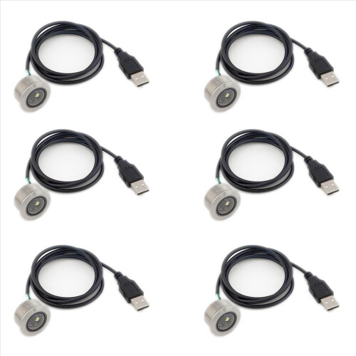 6X GM861 USB Interface 1D/2D Bar Code QR Code Barcode Scanner Module Stainless Steel Thread with Fill Light