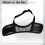 Adjustable Muzzle XL For Large Dogs  Secure Strap Polyester Mesh Black Fits Snout 2228 Cm 4