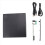 3 Set 12.7mm External DVD Enclosure USB 2.0 External DVD/CD-ROM Case for Laptop Desktop PC Optical Disk Drive 2