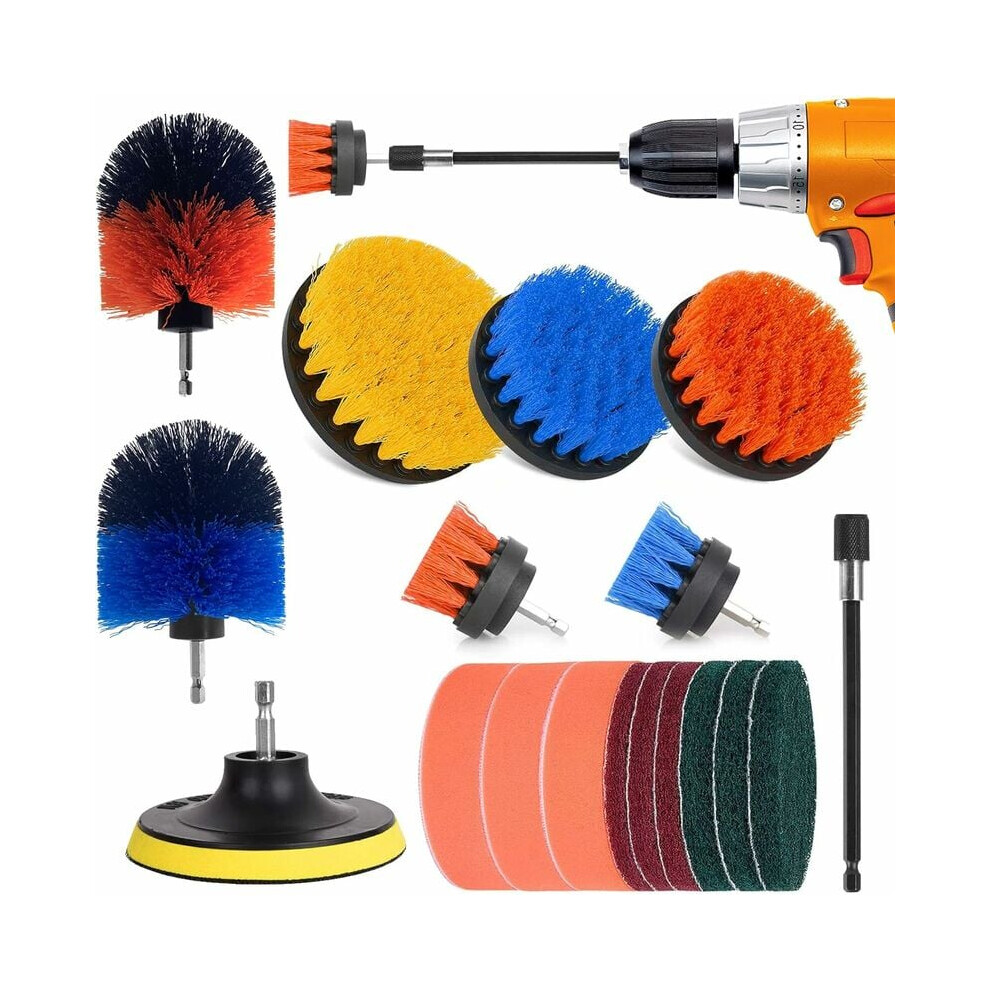 Sanding Discs Kit, Aluminum Oxide Sandpaper For Efficient Polishing Grinding And Surface Buffing Cleaning, Compatible With Most Orbital Sander Polishe 9453559972112