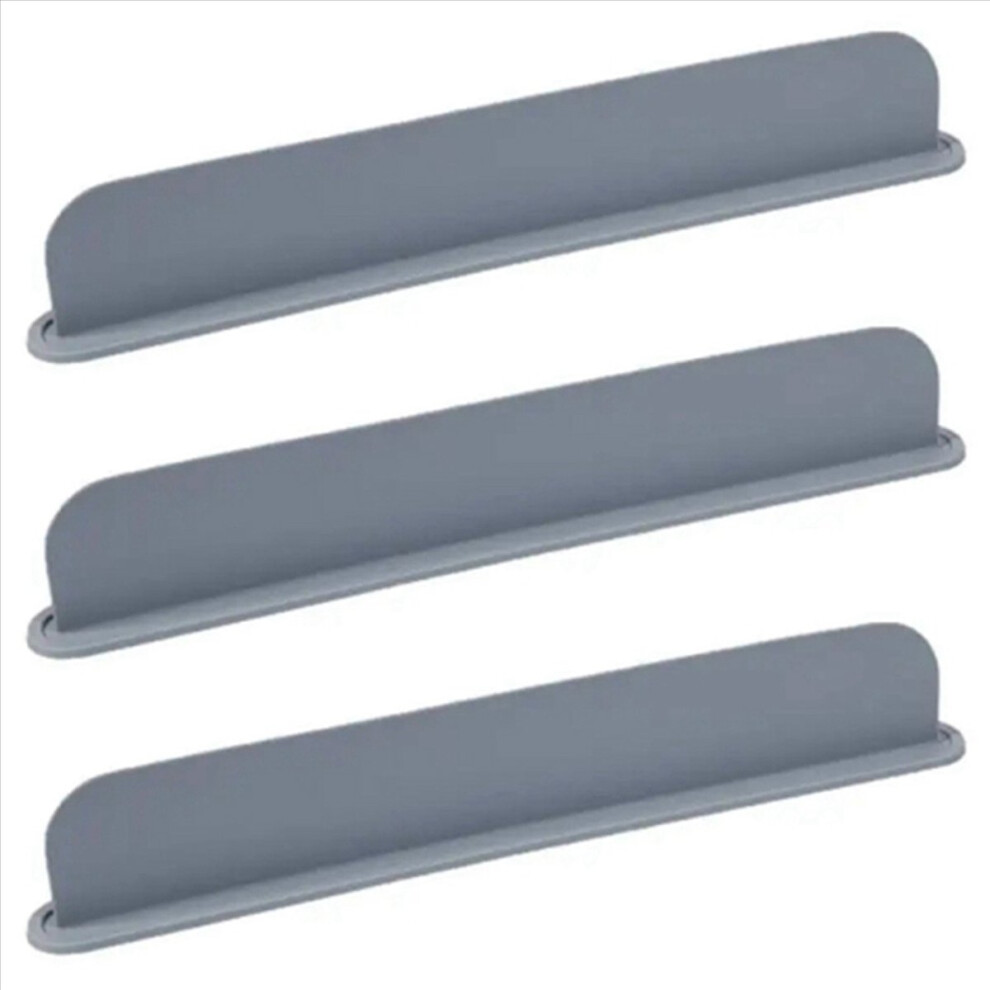 3X Reusable Sink Splash Guard Silicone Countertop Water Baffle Prevent Water Splashing Out Board Bathroom Kitchen Tool 4853239022413