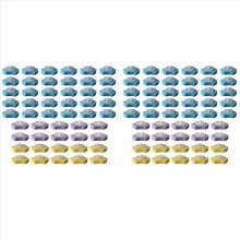Disposable Toilet Cleaning System Disposable Toilet Flushable Refill Brush Flushable Refills - 100 Refills