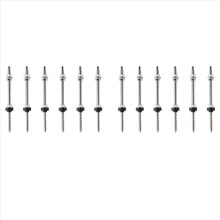 20cm Solar Hanger Bolts Solar Panel Roof Mounting Screws M10 Solar PV Panel Mounting Bracket for Fixing Solar Panel 12Pc