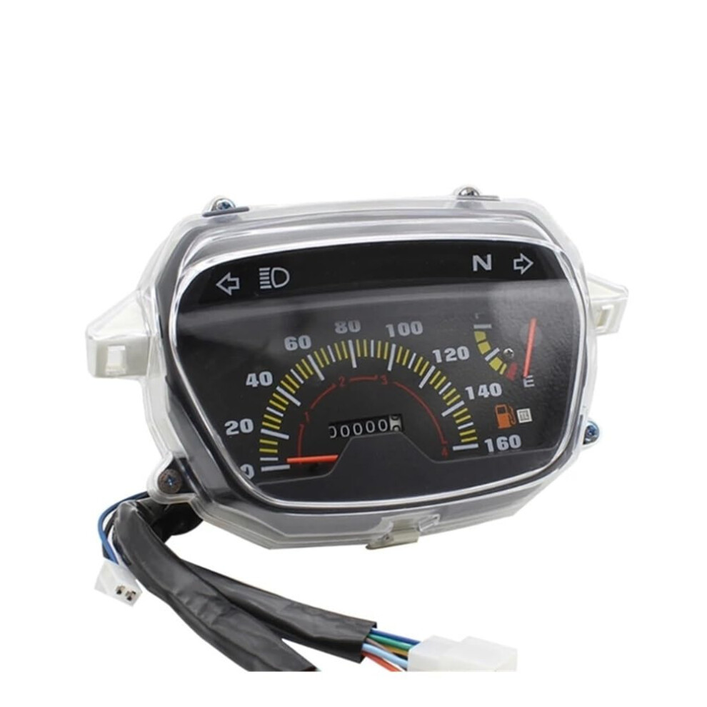Motorcycle Odometer Speedometer Tachometer With Clear Digital Display, Universal Fit 9119770999399