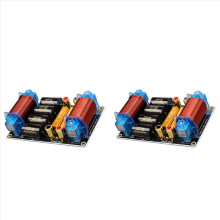 2X Subwoofer Specific Frequency Divider Pure Speaker Crossover HIFI 1100W High-Power for 15 18 Inch Audio Speaker