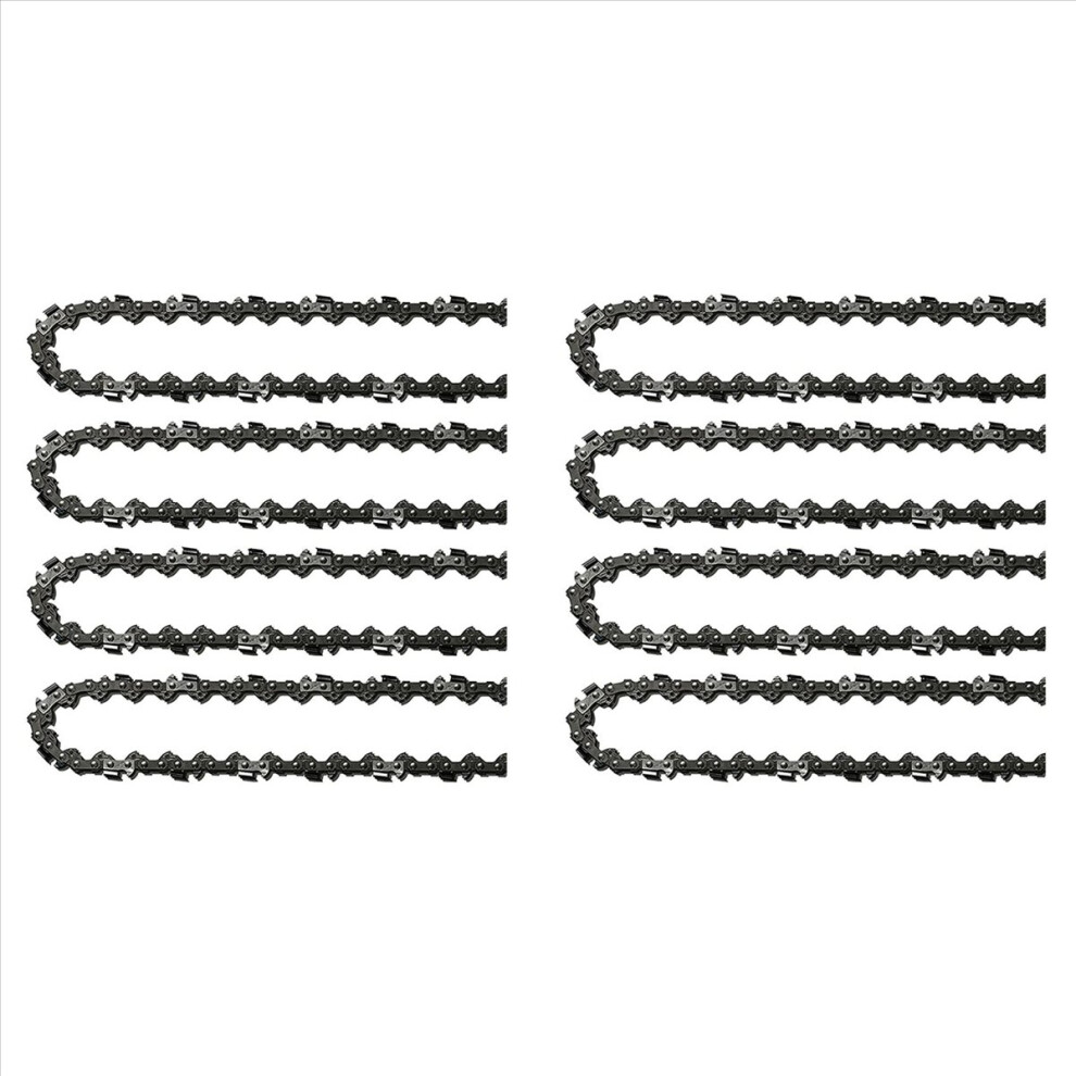 8Pcs 18Inch Chainsaw Chain 62 Drive Links 0.05In Gauge, 3/8In Pitch, 18In Replacement Chain Low- Chainsaw Chain 4853239010472