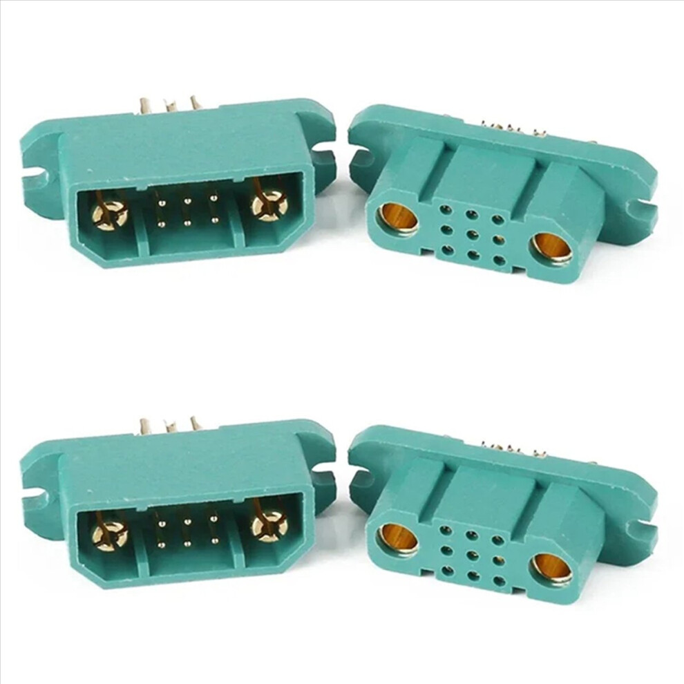 4X Vtol Mpx Connector 9+2 With Power Male Female Portable Dual Power Fixed Wing Quick Release Plug For Rc Uav Aircraft 4853239013091