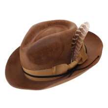Chapeau Trilby de Style britannique pour adultes,-voyageur A
