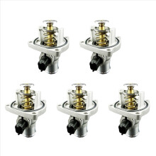 5X Car Engine Coolant Thermostat Assembly + Housing for Aveo 96984104 55578419