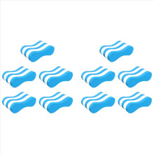 10X Pull Buoy Leg Float - Pool Training Aid, Legs and Hips Support for Adults, Kids, and Beginners, for Swimming Stroke