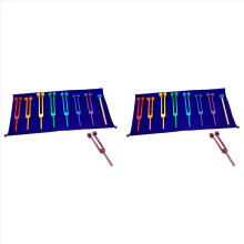 16X Chakra Tuning Fork Set for Healing, Sound Therapy, Maintaining Perfect Harmony of Body, Mind and Spirit