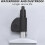 Digital Depth Caliper, Electronic Depth Gauge, Definition Display, 025mm Range, Indoor/Outdoor Use, Step 2