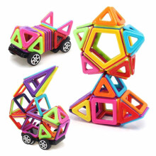 Magnetic Tiles, Building Blocks for Kids, Enhance Your Child's Imagination Development And Creativity Enhancement With Educational STEM Toy Featuring