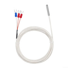 Pt100 Stainless Steel Temp Sensor Probe 4m WaterResistant Cable
