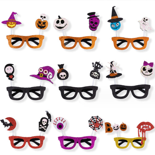 Γυαλιά για πάρτι Halloween, Πρωτότυπα παιχνίδια, αστείες διακοσμήσεις πάρτι με 1