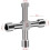 Silver Utility Key For Multi Functional Use, Compact Design With Small Hole For Keyring Attachment, Sturdy And Durable Construction For Longevity, Wid 2