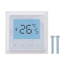 Programmable Temperature Controller Digital LCD Thermostat Smart WiFi Voice Compatible Underfloor Heating System Controller With Anti Freezing Functio