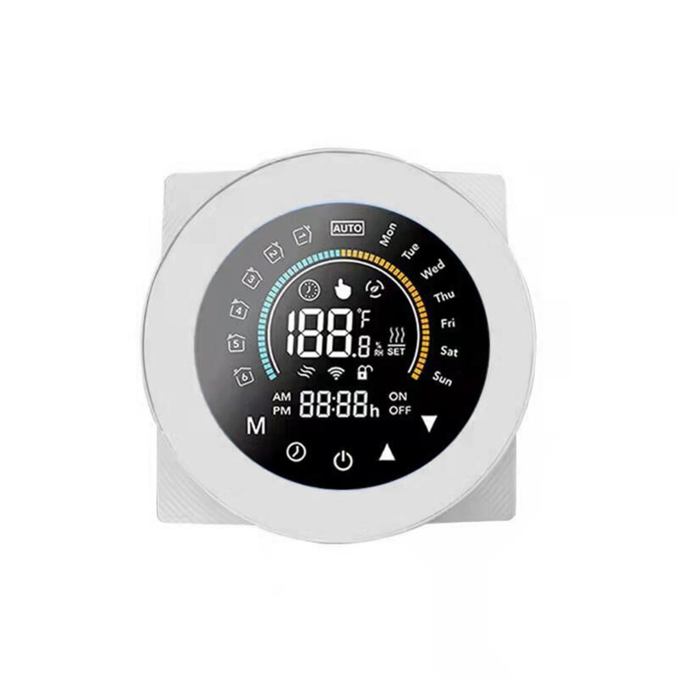 Programmable Smart Thermostat With Large Lcd Display Touch Buttons Accurate Temperature Control Energy Efficient Intelligent Lcd Display For Office Us 9198585141377