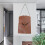 Quiet PU Leather Wall Clock with Unique Handbag Shape-Gray 3