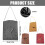 Quiet PU Leather Wall Clock with Unique Handbag Shape-Gray 2