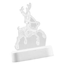 Glowing Acrylic Christmas Figurine Light LED Lighted-Type D