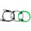 Stainless Steel Cable DoubleLoop Braided Wire Rope ULock Padlock Compatible, Flexible Locking Cable 3