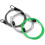Stainless Steel Cable DoubleLoop Braided Wire Rope ULock Padlock Compatible, Flexible Locking Cable 4