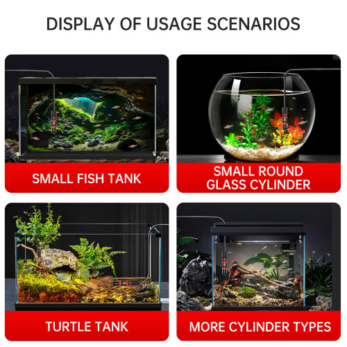 Small Aquariums Heaters Adjustable Temperature-10W 2A version 2