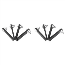 8PCS Combined Type Speaker Foot Subwoofer Shockproof Spike Bracket Speaker Spike Shock
