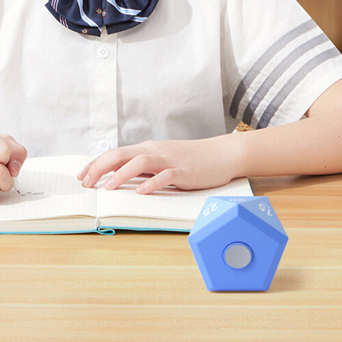 Child Friendly Timer with Visual Cues Studying Timer Easy-Blue 2