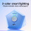 Child Friendly Timer with Visual Cues Studying Timer Easy-Blue 7