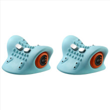 2X New Therapist Neck Massager, Electric 4D with Heat, Ergonomic Angle for Deep Tissue Pain Relief