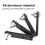 8PCS Combined Type Speaker Foot Subwoofer Shockproof Spike Bracket Speaker Spike Shock 3
