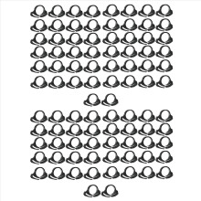 100PCS PE Pipe Clamp Φ16 Irrigation Pipe Fixed to Prevent Water Leakage Sprinkler Drip Pipe Accessories Fixed Snaps