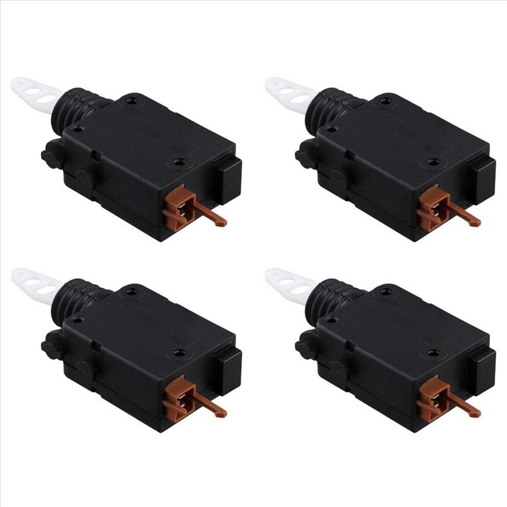 4X 661503 Door Lock Motor Actuator For 106 205 309 405 605 Xsara Berlingo Ax Bx 2Pin 4853239037141