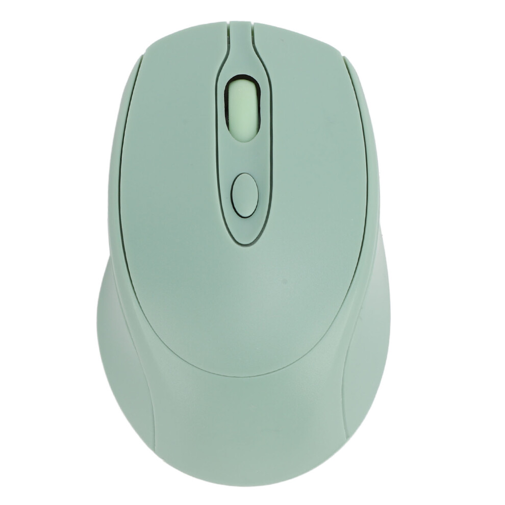 Wireless Bluetooth 5.0 & 2.4G Mouse 800/1200/1600 DPI Rechargeable Green