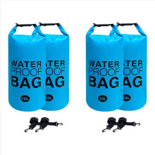 Pool Step Weights, Pool Ladder Weights for Above Ground Pools, Waterproof Sand Bags for Pool Steps 10Lx4PCS Blue