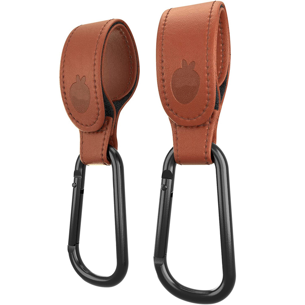 Stroller Hooks for Everyday Convenience, Multipurpose Hooks for Grocery Shopping Bags & Diaper Bags, Tested on Major Stroller Brands for Easy Atta