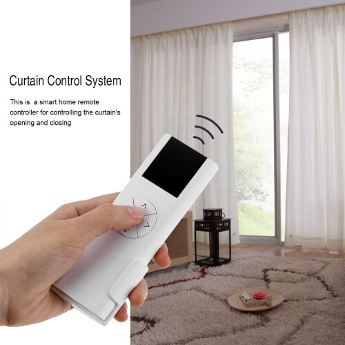 Remote Control for Motorized Roller Shades, RF Transmitter 16 Channel Wireless Blinds Controller with Ultra-Low Power Consumption, Effortless Control 1