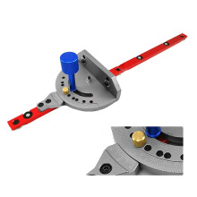 Table Gauge With 400mm Fence Anti Temperature Aluminum Alloy Sawing Assembly Ruler
