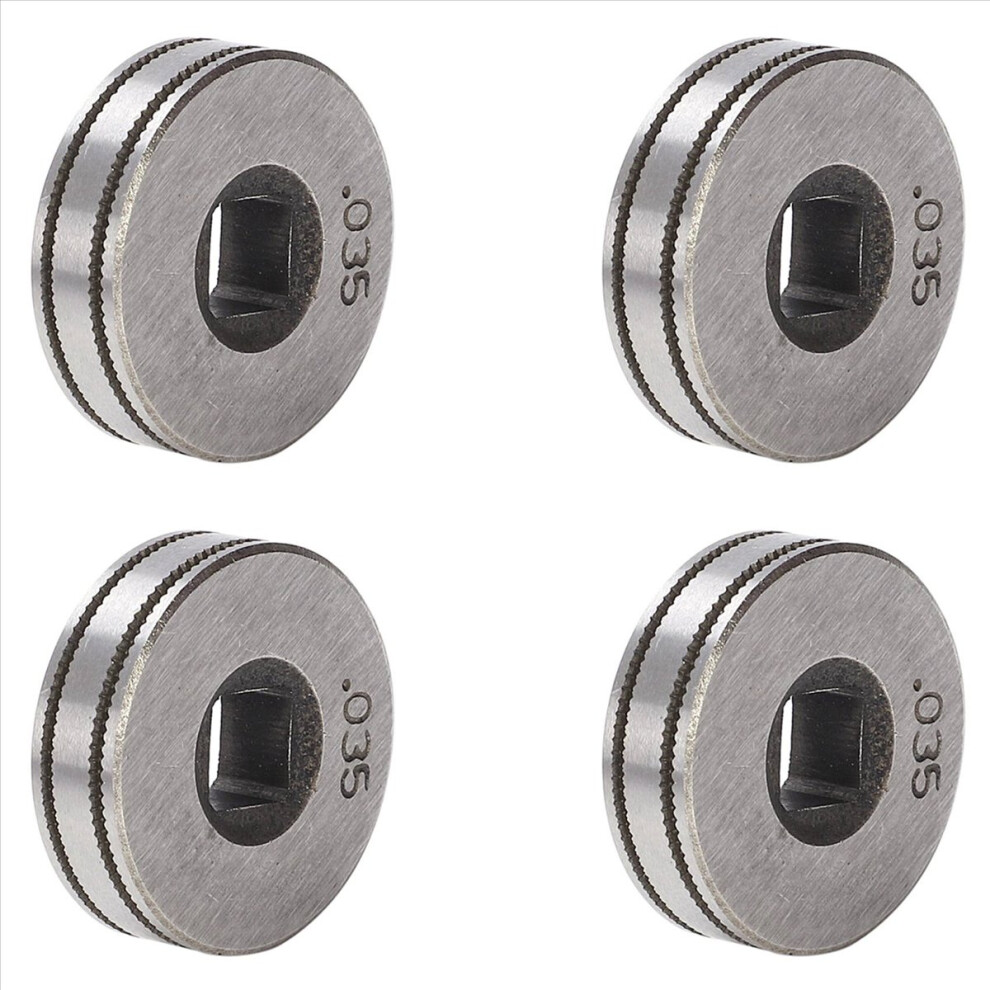 4X Mig Welder Wire Feed Drive Roller Roll Wheel Kit 25Mm Diameter 0.8-0.9Mm/.030 Inch-.035 Inch 4853239033457
