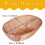 24 Pack Plastic Oval Basket, Empty Bread Basket Food Storage Basket Bulk,Plastic Wicker Baskets Bin for Kitchen Serving 2