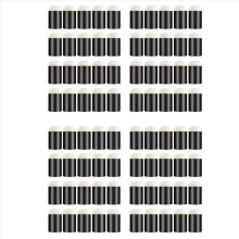 80 Pcs Finger Sponge Daubers,Finger Painting Sponge Craft Drawing Sponge Dauber Set Finger Daubers
