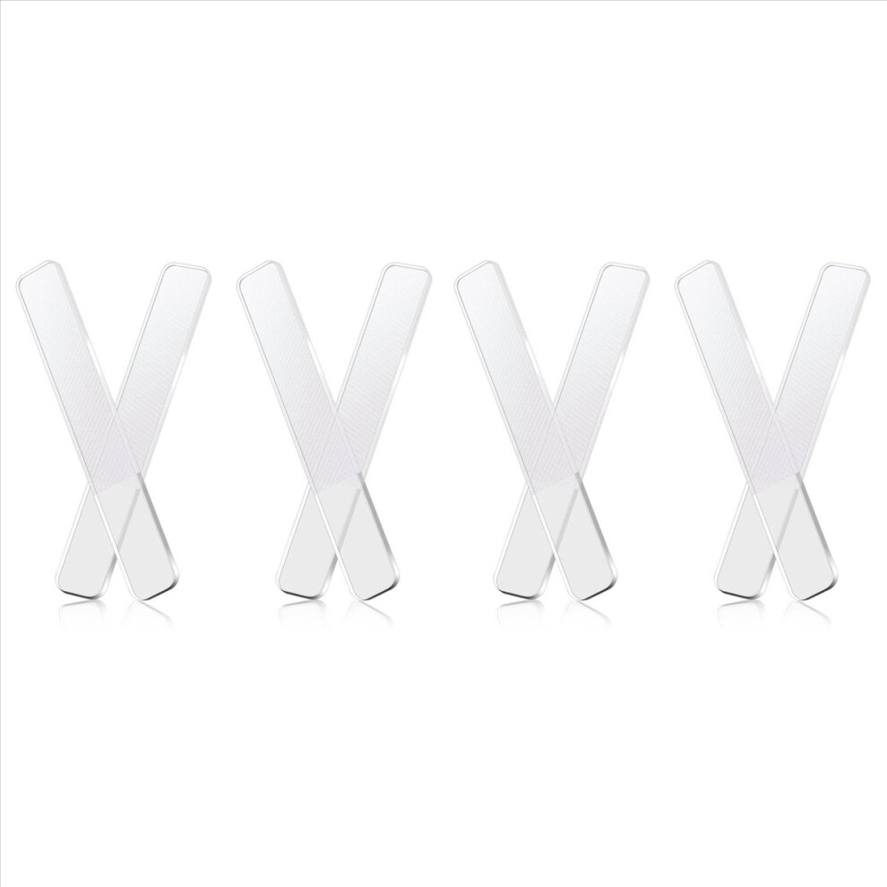 8X Glass Nail Shiner - Nano Glass Nail Files Crystal Nail Buffer Shine Polisher for Natural Fingernails Toenails