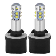 LED-sumuvalot, erittäin kirkkaat ksenon-valkoiset, COB-teknologialla, pitkäikäiset LED-polttimot, plug and play -päiväajovalot
